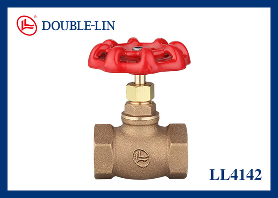 Tamanho de flange 1/2 &quot; a 2&quot; válvula de globe de bronze Bsp / Npt