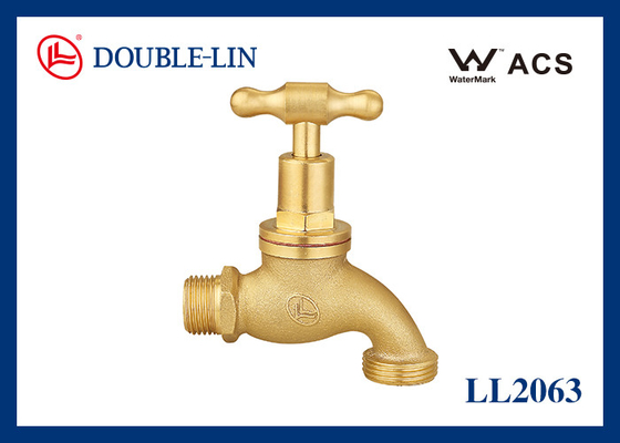 Alto densidade torneira de bronze do jardim do forjamento M3/4”