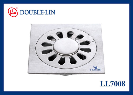 Ralo de chão de aço inoxidável inferior de 100mm
