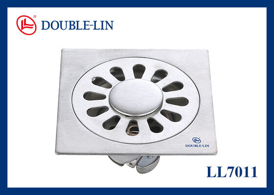 Drenagem rápida 100 x 50 mm Drenador de piso de aço inoxidável