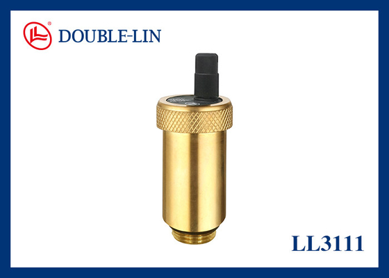 Válvula de ventilação automática de ar de 1/2" 16bar Latão Rosca ISO228