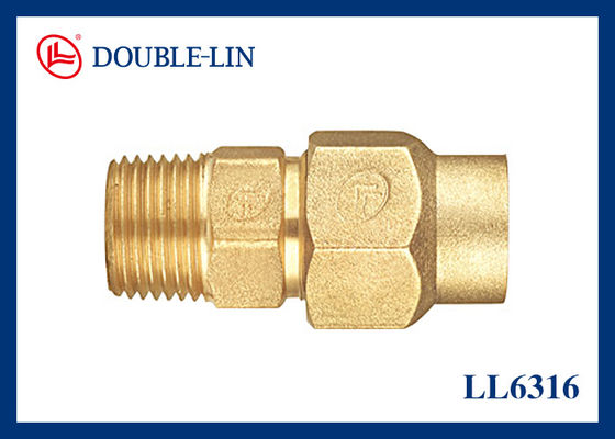 LIN DOBRO BS2779 conector de bronze masculino da linha 1/2”