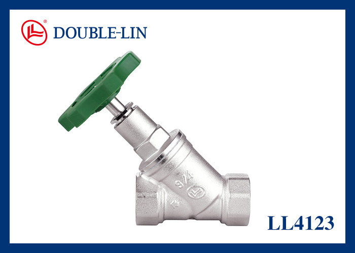 Válvula de travagem de latão 1/2" Fêmea DIN259 Filamento 232psi Pressão