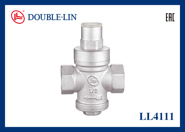 1/2" 3/4" válvula redutora de pressão PN16 ISO228 Filamento 0°C a 80°C Pressão de trabalho