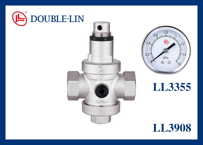 Valva de redução de pressão de latão de 1/2 a 2 polegadas BS2779 Filamento 232psi